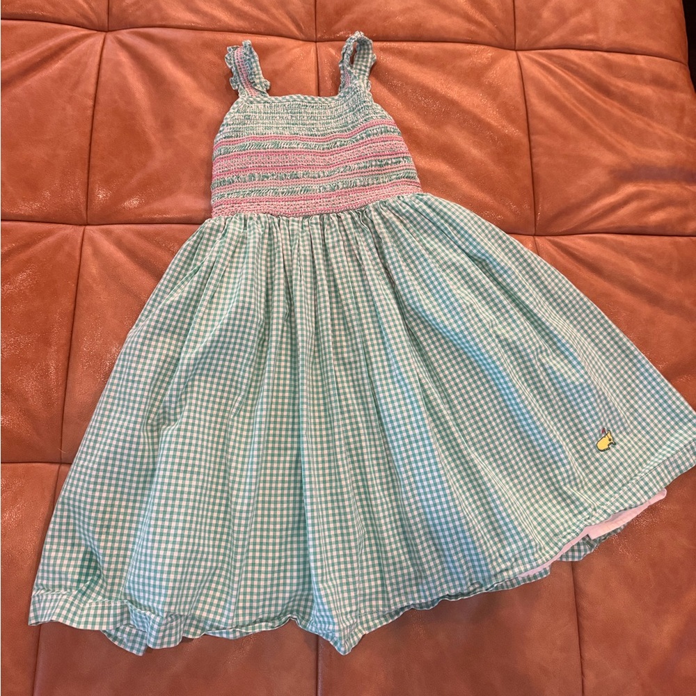 Little girls tea dress from 2026 Masters. Size Small (7-8).